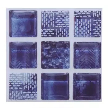 18 шт. мозаичные наклейки для переноса плитки ванная кухня сделай сам дом(10см * 10см)(МТС003)