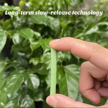 18 шт., удобрения для растений, домашние, для использования на открытом воздухе, для цветов, для еды, здорового роста, длительного действия, питательные палочки с медленным высвобождением, садовые принадлежности 18pcs