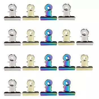 18 шт. зажим для наращивания ногтей из нержавеющей стали зажим для фиксации скрепки для бумаги маникюрный инструмент