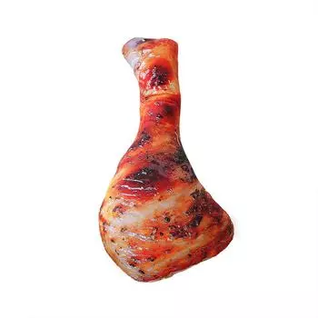 18 см маленькая имитация куриной ножки плюшевая игрушка реалистичная куриная ножка крылышко цыпленка жареная еда подушка подарок на день рождения 18cm