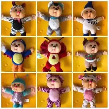 18 см редкая винтажная нашивка из капусты, детская кукла для мальчиков, кукла реборн, игровой домик, игрушка, детская коллекция рождественских подарков 18CM белый