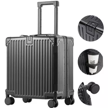 18 см СС [GGQAAA] (Черный, размер/1-3 ночи/39 л/ручная кладь)