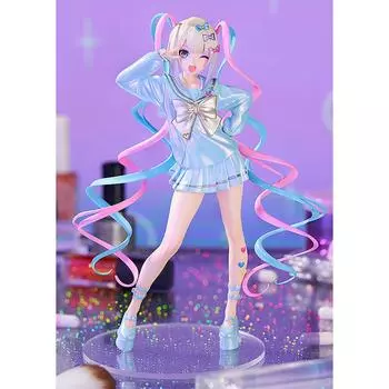 18 см высота аниме NEEDY GIRL OVERDOSE, ультра-потрясающая милая фигурка Angel Sauce/комплект Garage (ГК) 18cm