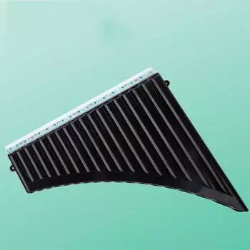 18 трубок Пан-флейта C-тональность Пан-флейта Пан-флейта с мундштуком Духовой инструмент для начинающих с сумкой для переноски покинуть белый