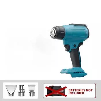 18 В/21 В цифровой дисплей термофен с регулируемой температурой сварки, сушилка для горячего воздуха, портативный инструмент для термоусадочной упаковки