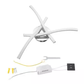 18 Вт 105 светодиодов потолочный светильник волнистый потолочный светильник для гостиной спальни кухни декор AC85-265V теплый