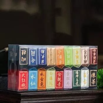 18 видов чая Уи Улун Каменный чай Корица Дахунпао Чай Нарцисс Цилан 144 г