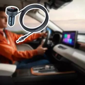 18awg Автомобильный цифровой дисплей супер быстрая зарядка TO D для Starlink Internet Extension Power Adapte I1E1 Black-1set