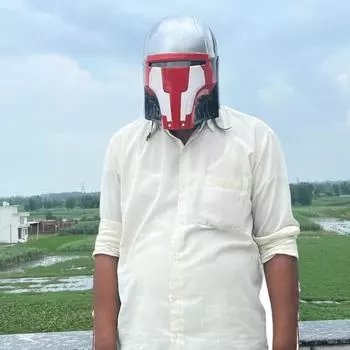 18G стальной средневековый шлем Дарта Ревана | Звездные войны Мандо костюм/ролевая игра шлем