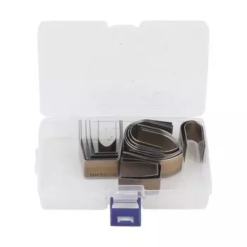 18pcs Alloy Steel Universal Leather Craft Embossing Punch Set Kit DIY Leather Punching Tools