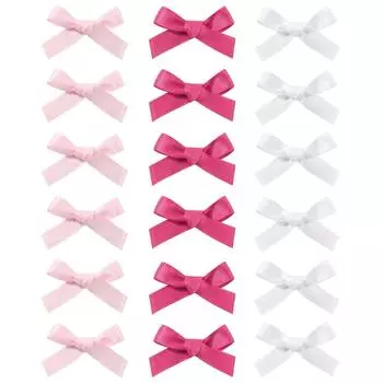 18pcs/set Y2K Ribbon Mini Bowknot Hair Clips for Women Girls Sweet Lovely Colorful Hairpins Headwear Valentine s Day Gift