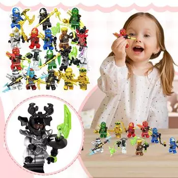 18шт. Детские фигурки-конструкторы — лучшие подарки для детей One Size