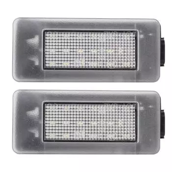 18SMD светодиодные автомобильные аксессуары для NISSAN Serena C27 подсветка номерного знака автомобиля 2 шт. подсветка номерного знака белый