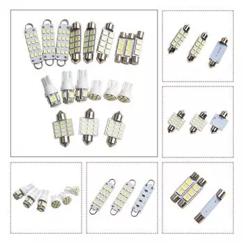 18x комплект светодиодных фонарей для салона DC 12 В 6000 К для Jeep Grand Cherokee WJ 1999-2004 LED COB Reverse Light