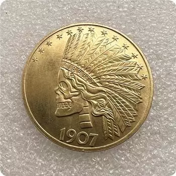 1907 HOBO США Соединенные Штаты Америки Памятные коллекционные сувениры Серебряные монеты