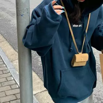 190 граммов флиса и толстого свитера, пуловера с буквенным принтом, женская американская ретро свободная флисовая рубашка tide M сосна зеленый