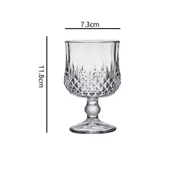 190 мл/160 мл/230 мл/155 мл Европейский стиль бокал для красного вина Высококачественный прозрачный бокал для шампанского Иностранный бокал для вина Коктейльный бокал для вечеринки 1pcs