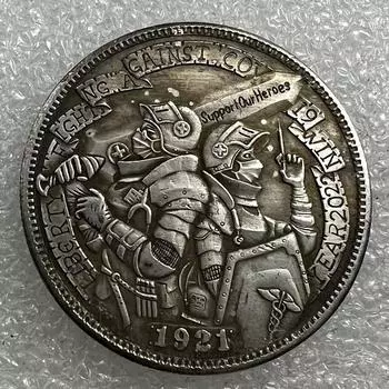 1921 HOBO США Соединенные Штаты Америки Памятные коллекционные сувениры Серебряные монеты