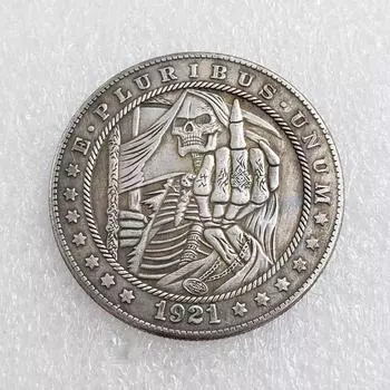 1921 HOBO США Соединенные Штаты Америки Памятные коллекционные сувениры Серебряные монеты