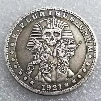 1921 HOBO США Соединенные Штаты Америки Памятные коллекционные сувениры Серебряные монеты