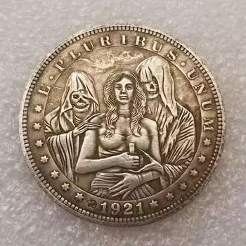 1921 HOBO США Соединенные Штаты Америки Памятные коллекционные сувениры Серебряные монеты