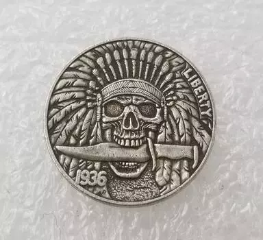 1936 HOBO США Соединенные Штаты Америки Памятные коллекционные сувениры Серебряные монеты