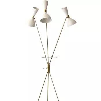 1950 Mid Century Напольная лампа Diabolo Lamp Stilnovo Style Modern Studio Side Lamp