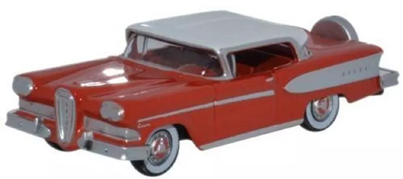 1958 Ford Edsel Ember красно-белый Ho Oxford 87ed58006 187 литье под давлением