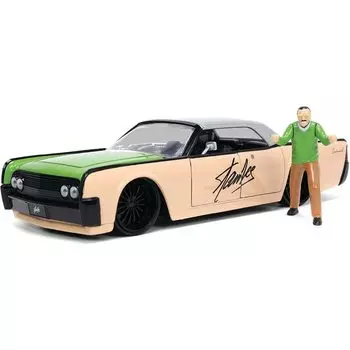 1963 LINCOLN CONTINENTAL LEE MARVEL Мини-автомобиль Marvel Stanley 124 с STAN