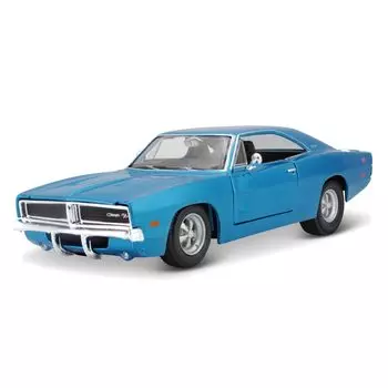 1969 Dodge Charger Blue литая модель автомобиля R/T 125 синий