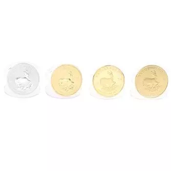 1974/1978/2021 Южноафриканская золотая монета Крюгерранда, копия золотой монеты, реквизит для косплея