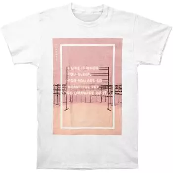 1975 Белая футболка унисекс When You Sleep S