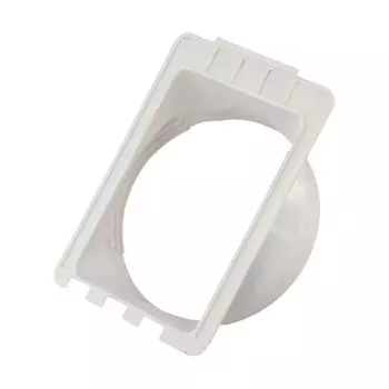 197*130*150 мм Соединительный адаптер воздуховода Адаптер воздуховода Материал ABS Эффективная вентиляция Серый Портативный Простота установки