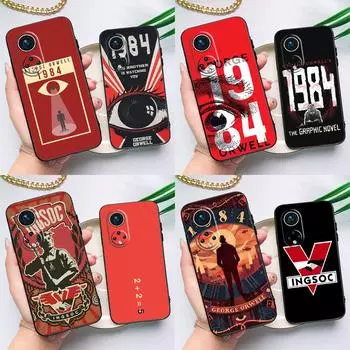 1984 Джордж Оруэлл для Huawei Honor Magic 5 Lite 70 50 X8 X9 a P20 P30 P40 P50 P60 Pro P Smart Nova 9 5T чехол Huawei P40