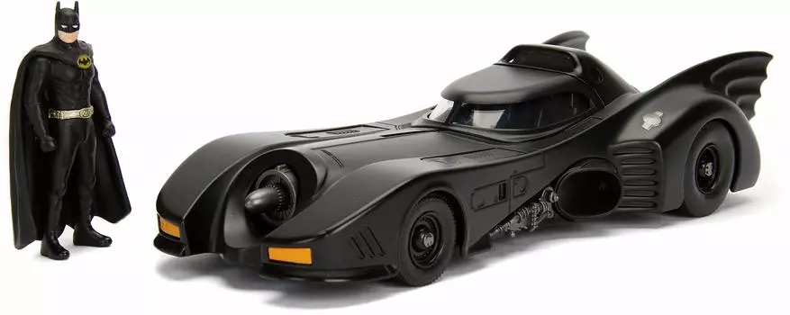 1989 Batman Batmobile Batman 1/24 с литьем под давлением