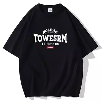 1998 S-5XL Мужская футболка из чистого хлопка с короткими рукавами Летняя повседневная футболка M коричневый