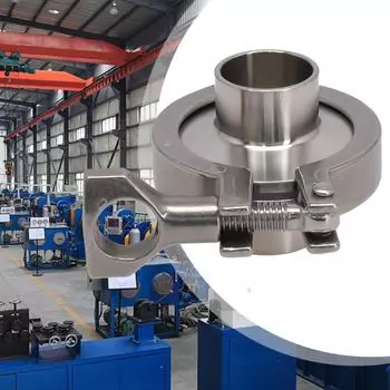 19-102 мм фитинги для труб PTFE прокладка SS304 санитарная сварка 38MM