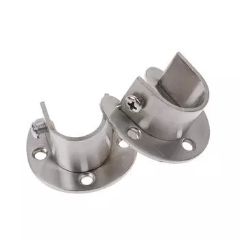 19/22/25/32 мм кронштейн для шкафа из нержавеющей стали гнездо стержня фланцевый держатель стержня