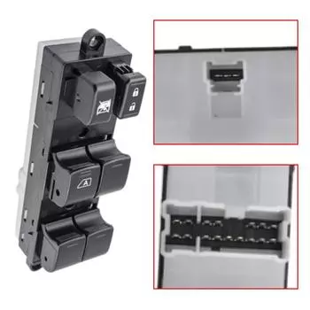 19-контактный главный переключатель управления стеклоподъемником для Nissan Versa 2010 2011 2012 25401-ZW80A Автомобильные аксессуары CHINA