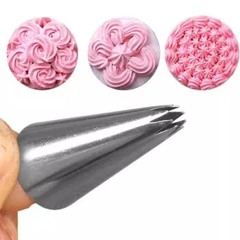 19# Маленькая насадка для кондитерских изделий Насадки для кексов Советы по украшению тортов Инструменты для выпечки