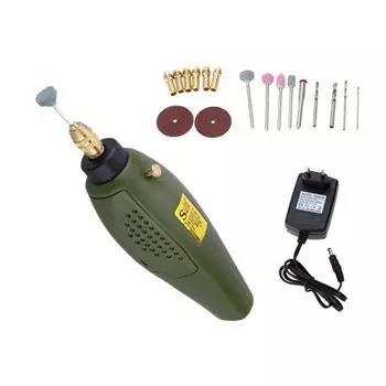 19 Pieces/Set ABS Metal Electric Grinder On/Off Switch Cable Power DIY Drilling Slicing Drill Grinding Tool