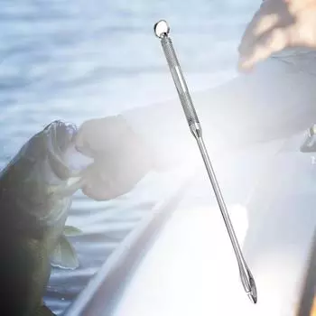 19 см/7,5 дюйма из нержавеющей стали, безопасный экстрактор, съемник рыболовного крючка, устройство для быстрого отсоединения рыболовных инструментов, портативное устройство для рыбалки