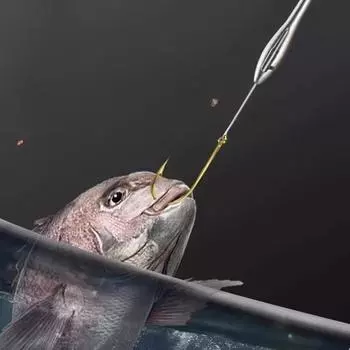 19 см/7,5 дюйма из нержавеющей стали, безопасный экстрактор, съемник рыболовного крючка, устройство для быстрого отсоединения рыболовных инструментов, портативное устройство для рыбалки