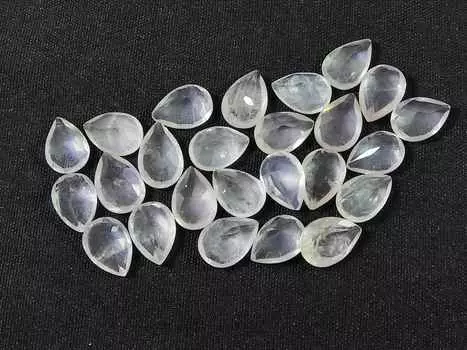 19Cts. Натуральный нежно-розовый кварц грушевидной огранки россыпью драгоценный камень 25 шт. лот RQ-1392