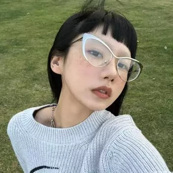 -1.0 -1.5 -2.5 Metal Frame Myopia Glasses Curved Flat Light and Anti Blue Light Clear Computer Glasses -3.0 золотой