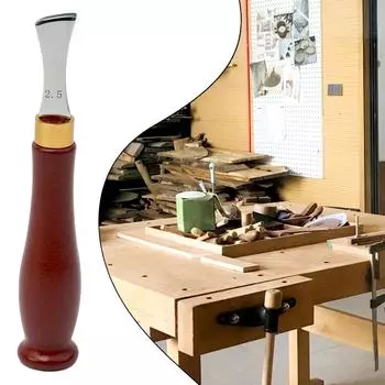 1,0-2,5 мм кожаный арочный кромочный сектор мелкая канавка обжимной инструмент линия давления кожевенное ремесло