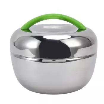1,0 л термоконтейнер для обеда из нержавеющей стали, портативный изолированный ланч-бокс для студентов, офисных работников L