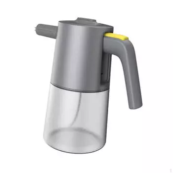 1,0-литровый автомобильный электрический пенообразователь, перезаряжаемый, универсальный, портативный, высотой 9 дюймов, для полива