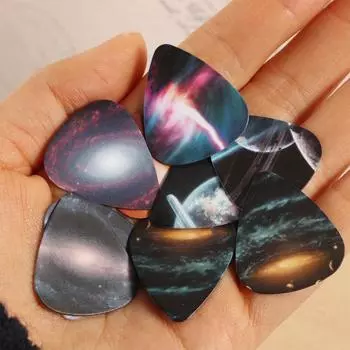 1.0 мм акустическая шрапнель Star Vastness медиаторы гитарные детали гитарный ремень музыкальные аксессуары 1.0mm