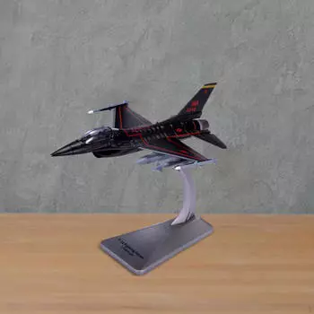 1/100 F16D модель самолета-истребителя из сплава, имитация самолета для